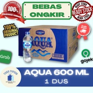 Aqua Botol 600 ml Air Mineral AQUA (1Dus / 24btl) Murah 1 Karton