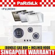 (Bundle) Fujioh FH-GS 5035 SVSS Gas Hob + FR-SC 2090 R Inclined Design Cooker Hood (900mm)