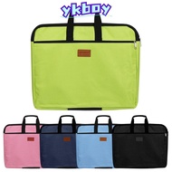 YKBOY File Folder With Handle Canvas Big Capacity Durable Waterproof Handbag