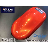 AIKKA AK2121 CRYSTAL GARNET ORANGE  CRYSTAL EFFECT AUTOMOTIVE 2K CAR PAINT