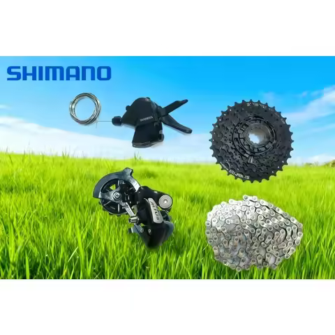 Shimano 8 Speed MTB Groupset M310 Derailleur 8S M315 Shifter HG31-8 32T Mountain Bicycle Chain HG71