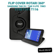 FLIP COVER ROTARY 3600 SAMSUNG TAB 3V / TAB 3 LITE 7INCH T110 T111 T116