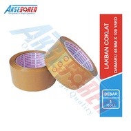 Daimaru Brown Duct Tape Accessories 48 MM x 109 Yard [1 Roll] Original Large Brown Solatip/ Original
