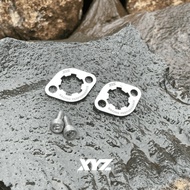 XYZ FRONT GEAR LOCKING PLATE KAWASAKI NINJA RR R SS ORIGINAL LASER CUTTING