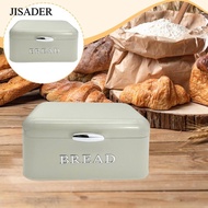 [JISADER] Bread Box, with Lid, Bread Storage Bin, Rustic Bread Bin Breadbox Bread Container for Loaf