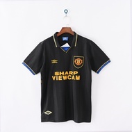 1992/94  Manchester United Away Retro Edition  Football jersey Short Sleeve Men's T-shirt #7 CANTONA