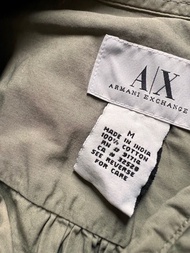 1.36折正版AX Armani exchange 男裝薄恤衫宴會合 size m. Not Zara men superdry it izzue initial H&M playlord Niko 