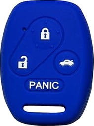 Key Fob Cover for Accord CRV: 4 Buttons Key Case Cover Fit for Honda Pilot CRV 2003 2004 2005 2006 2