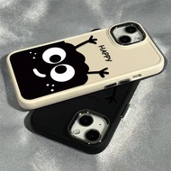 Creative Cartoon Coal Ball Pattern Phone Case Compatible for IPhone11 12 13 14 15 Pro Max 7 8 Plus X XR XS MAX SE 2020 Luxury Soft Shockproof Case