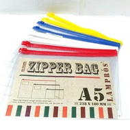 Zipper File A5 / File Folder A5 - Putih