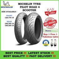 TAYAR MICHELIN ROAD 4 SCOOTER 120/70-15, 160/60-14 & 160/60-15 HONDA XDV SCOOTER TYRES