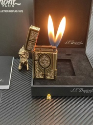 💎 St dupont 都彭 LE Grand 雙火焰 打火機｜法國工匠｜一指輕推切換｜開蓋『鏗』聲經鋼琴級調校