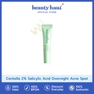 GLAD2GLOW Centella 2% Salicylic Acid Overnight Acne Spot Treatment