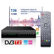 T2 C Combo TV Tuner DVB Digital TV Receiver H.264 Decoder Set Top Box Terrestrial Digital TV Receivers