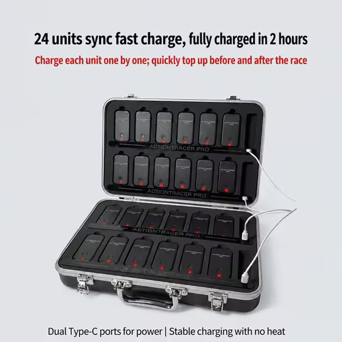 2026 Action Tracer PRO Tracker Dedicated Dual-Spec Aluminum Alloy 2-in-1 Charging & Storage Dock, Bu