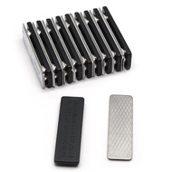 45mm x 13mm-2 60mm x 14mm-3 Name Tag Magnet Magnetic Stripe Set With 2-Sided Adhesive 3M