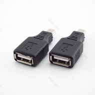 Smart Phone OTG Converter Universal USB 2.0 A To Mini B 5-Pin Female Male Adapter Mini Type-A B Jack