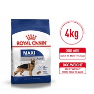 Royal Canin Maxi Adult (4kg) Dry Dog Food - Size Health Nutrition