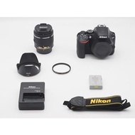 【Excellent】 Nikon Digital SLR Camera D3500 AF-P 18-55 VR Lens Kit D3500LK