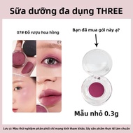 Three Cheek Palette Sample 07 Tinted Lip Balm Cheek Color Enhance Color Japanese Brand Beauty Tool M