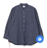 BEAMS JAPAN藍格子襯衫