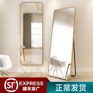 ST/ Wall Hanging Mirror Dressing Mirror Full Body Floor Home Wall Mount Fitting Girl Bedroom Girl Three-Dimensional Inte