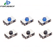 10PCS 3X6X2.5MM NO Micro Switch Normally Closed 3X6 SMD Touch Silica Gel Button Keys Interrupteur 4*