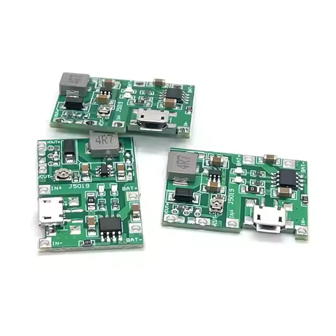 HW-357 3.7V 9V 5V Adjustable PCB Step Up 18650 Li-ion Battery Charge Discharge Power Bank Charger Mo