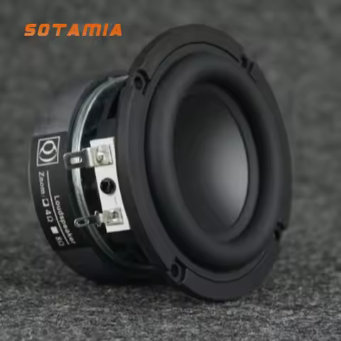 SOTAMIA 1PCS 3 Inch Subwoofer Speaker Subwoofer Large Voice Coil Long Stroke High Power DIY Bluetoot