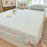 The fresh and light mattress cover fits the bed sheet in single/super single/Queen/King/Super King s