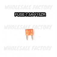 FUSE Y15 V1 / V2 Y15Z Y15ZR 7.5AMP (ORANGE) BATTERY FUSE