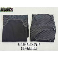 APR SEAT COVER 3D CARBON FOR NMAX V2 MIO SPORTY MIO I 125 M3 PCX 160 100% TECHNOLOGY