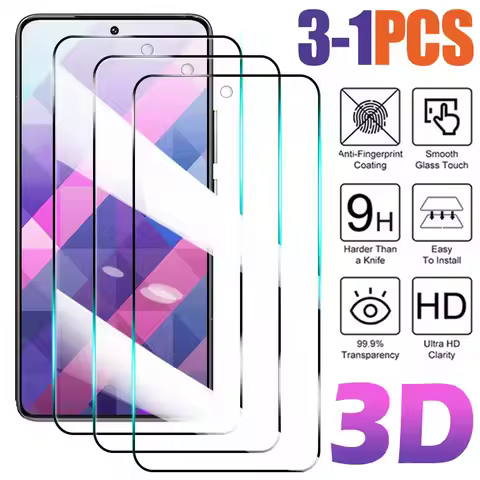 3-1Pcs 3D 9H Tempered Glass Screen Protector For Realme C75 C51 C63 C61 C67 5G C35 C33 C31 C25Y C21 