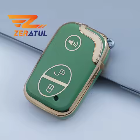 3 buttons Soft TPU Car Key Fob Cover Case Smart Remote Shell Holder for BYD S6 S7 G3 L3 M6 L6 E6 F0 
