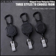 DUILIMY Retractable Badge Holder Badge Holder Identity Tag Badge Reel Clip ID Card Holder Badge Clip