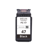 หมึกพิมพ์แบบสี WJIA 47 หมึกพิมพ์แบบสีสำหรับเครื่องพิมพ์ Canon E3370 E3470 E4570 E400 E410 E460 E470 