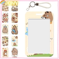 JONY Card Holder, Plastic Capybara Card Storage Cover, High Quality Multifunctional ID Credit Card H