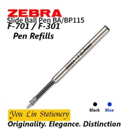 Zebra F-0.7MM Ball Pen Refill (F-701 / F-301 / BA/BP115)