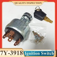 7Y-3918 7Y3918 Ignition Switch with Key for Excavator E320 E320B E311C E312V2 E307V2