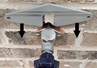 "Hose Bib Buddy" - Spigot Mounting Plate - Anchor it - Without Removing The Faucet. No Plumbing! Any