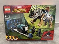 LEGO Marvel Super Heroes: Rhino Face-Off by the Mine (Set 76099), released 2018 (retired)