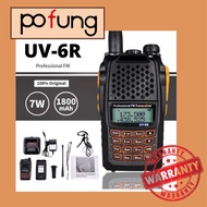 walki Talkie Pofung UV 6R. Pofung UV 6R DialBand vhf uhf 7watt HT Pofung