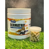 FRIENDLY PRICE Dermatrix Plus Powder Dog Cat Skin and Fur Supplement in Capsules