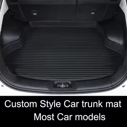 Custom Style Car trunk mat for Mercedes EQA EQB EQC EQE EQS Car accessories Interior details