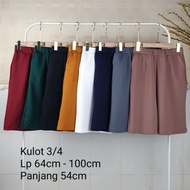 1 THOUSAND CULOT PANTS PACKAGE GET 6 PCS PLAIN AND STRIPE 34 AND 78 Thick and Cool Crepe Waffle Mate