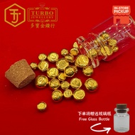 TURBO 足金小金豆 999G Gold Bean