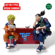 Naruto and Iruka Ramen Action Figure set of 2