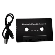 【Hot-Selling】 Cassette Bluetooth 5.0 Audio Car Tape Aux Stereo Adapter With Mic For Phone Mp3 Aux Cable Cd Player