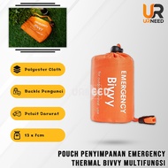 Multifunctional Bivvy Thermal Emergency Storage Pouch