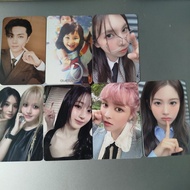 nmixx enhypen twice photocards pc photocard